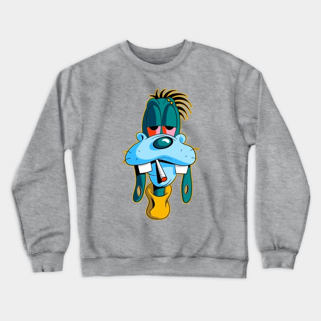 Young Pooch Crewneck Sweatshirt by Koko Ricky